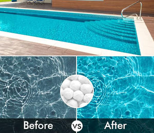 Boules filtrantes écologiques aux ions d'argent pour <span class=keywords><strong>piscine</strong></span>, sac de 700g, boules filtrantes 100% fibre polyester, pour aspirateur de <span class=keywords><strong>piscine</strong></span> <span class=keywords><strong>à</strong></span> sable - Product Image 5