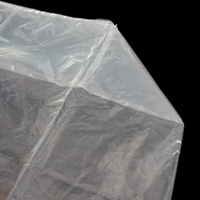 Grandes machines d'emballage résistant à l'humidité et à l'eau de sac en plastique à fond carré en PE personnalisable