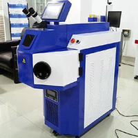 Nouvelle machine à souder à fibre YAG 200W avec refroidisseur d'eau intégré, facile à utiliser, pour la soudure de bijoux (bagues, bracelets, acier inoxydable)