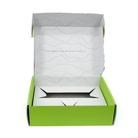 Boîte d'expédition en carton ondulé avec logo personnalisé CHING TA, boîte d'expédition écologique imprimée avec insert en papier, boîte d'emballage cadeau