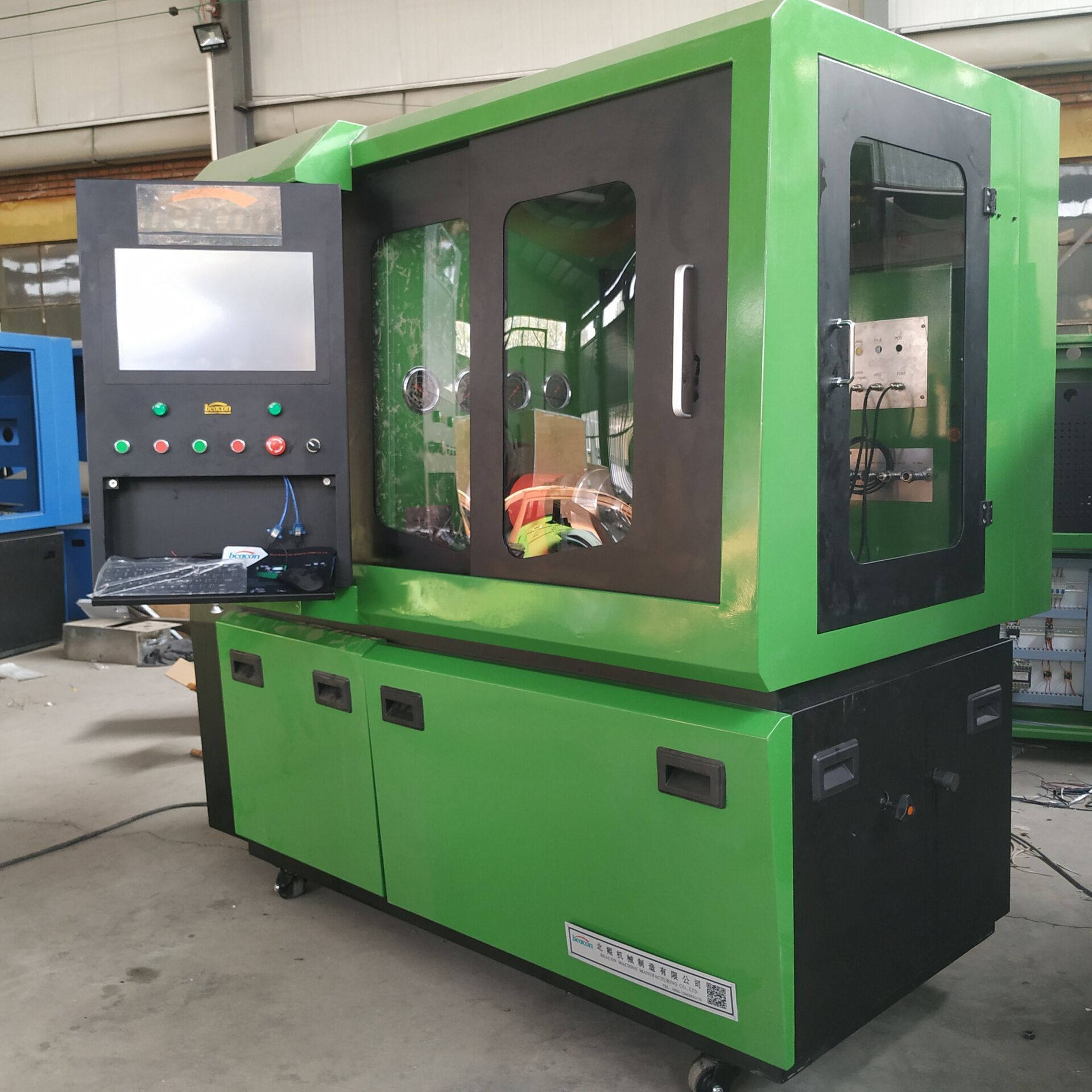 CR917S HEUI común carril prueba banco con EUIEUP funciones y CR inyector de codificación de las funciones