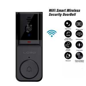 กล้องออดอัจฉริยะ Tuya WIFI 480P รุ่นใหม่ล่าสุด พร้อมอินฟราเรดมองเห็นในเวลากลางคืน เสียงสองทาง จัดเก็บข้อมูลบนคลาวด์ฟรีตลอดชีพ ปลุกผ่านเสียงดัง พร้อมเสียง Dingdang - Product Image 5