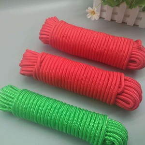 Corde de Paracorde <span class=keywords><strong>Yong</strong></span> Lin à Sept Brins, 2mm-4mm, en Polypropylène Tressé Couleur Unie, Fournitures d'Extérieur, Lot Shandong Laizhou - Product Image 3