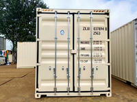 Vente directe depuis notre usine au port de Qingdao, Chine : Conteneurs 20GP avec deux portes latérales pour un chargement de marchandises pratique.