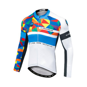 Maillot de cyclisme décontracté unisexe pour hommes et femmes, respirant, séchage rapide, protection UV, sans compression, en tissu polyester doux et mat - Product Image 2
