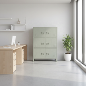 Armoire d'archives en acier, armoire de rangement pour entreprises et institutions, structure métallique, bonne performance anti-humidité - Product Image 5