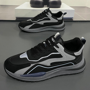 Chaussures de course pour hommes, nouvelle couleur printemps-automne 2025, respirantes, imperméables, semelles épaisses, légères, basses, décontractées - Product Image 2