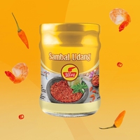 Authentic Finna Sambal Uleg Udang Spicy Shrimp Chili Paste Bulk Box/Jar Indonesian Traditional Gourmet Cooking Condiment