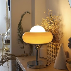 Bauhaus Style Table Lamp E27 LED Eye Caring 220V Switch Control Nordic Retro Decorative Lamp For Living Room Bedroom - Product Image 3