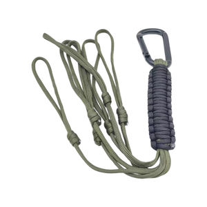 Correa de Nylon Multibucle Tejida a Mano con Ganchos Metálicos para Colgar Equipo de Exterior y Uso Multiusos - Product Image 3