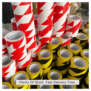 Caution tội phạm hiện trường rào cản đỏ trắng nguy hiểm chướng ngại vật vàng đen tùy chỉnh nhà sản xuất PVC cảnh báo Băng - Product Image 4