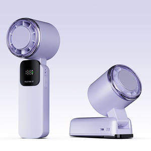 <span class=keywords><strong>Feigo</strong></span> Logo personnalisé Mini ventilateur portable électrique portable haute vitesse USB Rechargeable fonction portable pour voiture en plastique fabriqué à l'extérieur - Product Image 3