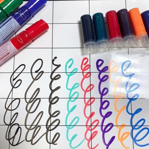 Marqueurs pour tableau blanc durables, rechargeables, de haute qualité, grand volume d'encre, faible émission de poussière, effaçables à sec, pour le bureau, l'école et l'enseignement - Product Image 2