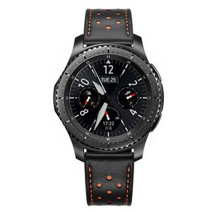 Sostituzione del cinturino del cinturino <span class=keywords><strong>dell</strong></span>'<span class=keywords><strong>orologio</strong></span> in vera pelle fatto a mano da 22mm per samsung galaxy watch 46mm gear S3 - Product Image 5