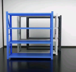 سعر المصنع المتوسطة و الثقيلة مستودع رفوف سلع منزلية الحديد رفوف رفوف التخزين عرض رفوف - Product Image 2