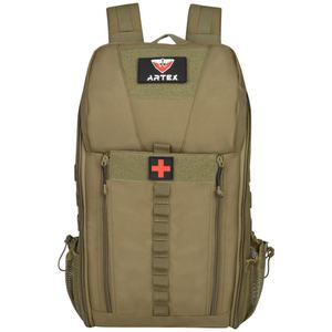 ARTEX 1000D Polyester <b>Medical</b> Tactical Backpack with Three Small PVC Lined <b>Bags</b> New Design for First Aid Survival - Product Image 3
