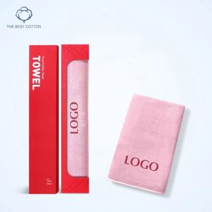 Juego de Toallas de Algodón Antideslizantes, en Caja de Regalo, de Alta Calidad Profesional, con Logotipo Personalizado, para Yoga, Gimnasio, Fitness, Club, Uso Promocional - Product Image 4