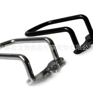 Protector de desviador trasero para bicicleta, accesorio de equipo duradero de metal negro - Product Image 3