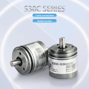 Hengxiang s30c 30mm <span class=keywords><strong>mini</strong></span> incremental <span class=keywords><strong>Encoder</strong></span> 256ppr với chỉ số Z tín hiệu DC động cơ <span class=keywords><strong>Encoder</strong></span> IP65 bảo vệ rắn trục DC5V-30V - Product Image 4