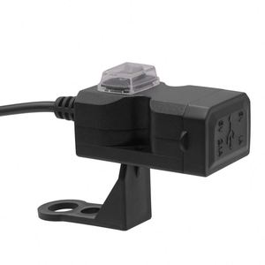 Charge rapide 3,1a pour moto, <span class=keywords><strong>téléphone</strong></span> portable, double usb, étanche, <span class=keywords><strong>avec</strong></span> interrupteur, 2 ports usb, nouveau - Product Image 2