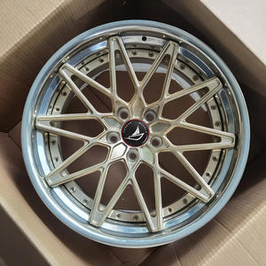 Jantes en alliage d'aluminium forgé sur mesure en 2 pièces, 18/19/20 pouces, 5X115/5X120, finition noire, ET personnalisable pour CT4 CT5 CT6 Pickup SUV - Product Image 4