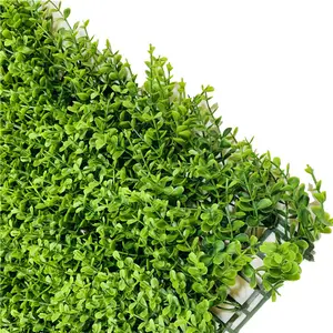 Factory Price China Wholesale Decor Green Plastic Anti UV Artificial Vertical Green Wall