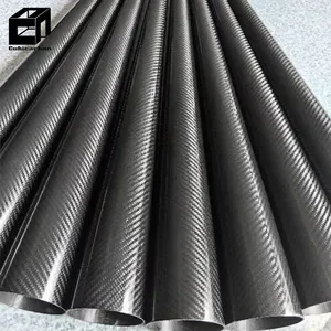 OEM High Strength Lightweight Tapered Carbon Fiber Tube 3k Carbon Tube 2m Carbon Fiber Tapered Tube High-quality