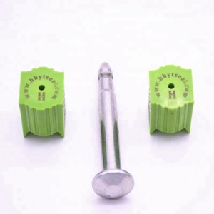 Sceau de sécurité ferroviaire en acier galvanisé à faible teneur en carbone certifié <span class=keywords><strong>ISO</strong></span> <span class=keywords><strong>17712</strong></span>, diamètre 8 mm, pour la douane et la sécurité - Product Image 3