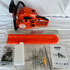 NEWTOP Power Professional 58cc Scie à chaîne à essence puissante avec guide de barre de 20 ''Tronçonneuse - Product Image 2