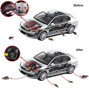Dayoung Ultrasonic Vehicle Mounted Rat <strong>Repellent</strong> Universal Electric Car Mouse Repeller Ultrasonic - Product Image 3