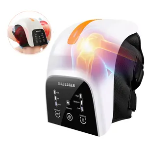 Electric Heating Therapy Vibrator Knee Massager Wireless Heating Knee Physiotherapy Red Light Knee Massager Pain Relaxation