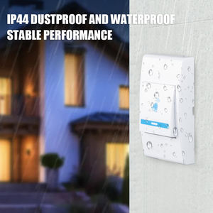<span class=keywords><strong>Casa</strong></span> DC timbre interruptor de batería timbre inalámbrico para sordos - Product Image 3