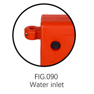 चीन नए उत्पादों शीर्ष गुणवत्ता नई पानी हार्स एचडीपीई यातायात बाधा प्लास्टिक बाड़ - Product Image 3