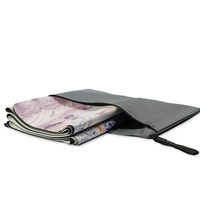 Tapis de yoga en daim antidérapant personnalisé avec logo – Offre spéciale
