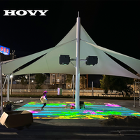 Jeux de projecteurs interactifs holographiques immersifs intérieurs/extérieurs, cartographie murale 3D, équipement publicitaire interactif au sol par laser