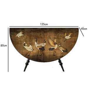 Mobile Vintage di Lusso in Legno per Soggiorno, Sala da Pranzo, Ingresso e Corridoio, Armadio Multiuso di Grande Capacità ed Ecologico - Product Image 5