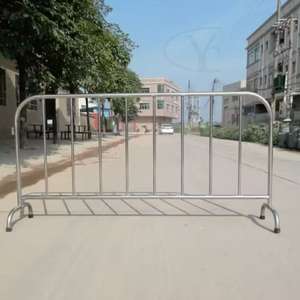 Barrières métalliques portables YC pour événements : clôtures de protection à déploiement rapide pour avertissement et signalisation - Product Image 3