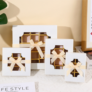 Biểu Tượng Tùy Chỉnh In Quà Tặng Sang Trọng Kẹo Sô Cô La Bao Bì Hộp Nắp Và Cơ Sở Hộp Với Bọt Chèn - Product Image 3