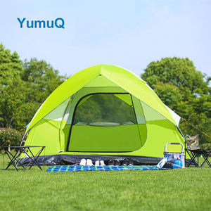 YumuQ Pink Pop Up 2 Man 4 Person Festival Ajustable Black Net Boat Camuflaje Camp <span class=keywords><strong>Camper</strong></span> Cabin Tent - Product Image 5