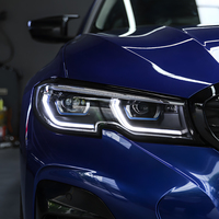 Ensemble de phares LED KGKB pour BMW Série 3 G20 320i 325i 2019-2022, projecteur laser, style Spoon, démarrage dynamique, Plug & Play
