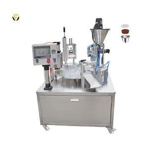 FillinMachine High accuracy Automatic k cup making machine coffee cup filling sealing machine