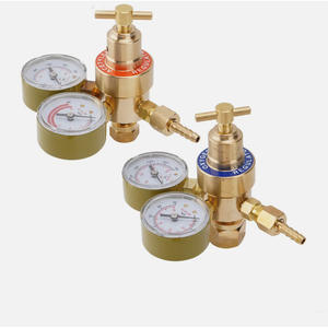 Kit de Manómetro para Soplete de Soldadura Victor, Reguladores de Presión de Oxígeno y Acetileno para Aplicaciones de Soldadura y Corte - Product Image 1