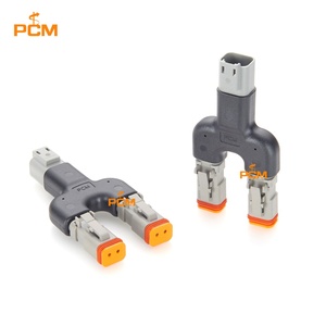 Adaptor Y Splitter 2Pin Deutsch Seri DT DT04-2P ke DT06-2S Konektor 2 Arah IP69K 18AWG untuk Otomotif Industri Tugas Berat - Product Image 4