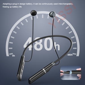 Auriculares TWS con baterías intercambiables B998, Auriculares deportivos para colgar en el cuello, ENC auriculares inalámbricos para juegos, novedad - Product Image 3