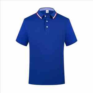 Polo liso de alta calidad con logotipo personalizado, Polo bordado de algodón y poliéster, uniforme de golf de negocios para hombre - Product Image 3