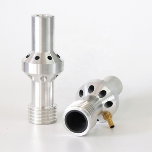 Boquilla de inducción de agua para chorro húmedo industrial, tamaño 8*175mm con rosca gruesa para preparación de superficies en astilleros - Product Image 5