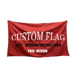 Hot Selling Waterproof Polyester Custom Flag 90 X 150 Outdoor Advertising Display Flag - Product Image 1