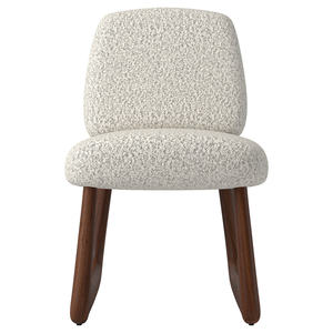 Silla de descanso de estilo americano moderno con estructura de madera maciza, ecológica y ergonómica, adecuada para sala de estar, dormitorio y estudio. - Product Image 5