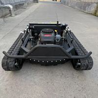 Robot Pemotong Rumput Tanpa Kabel Bertenaga Tinggi 550-1200mm Zero-Turn Self-Propelled Push Shovel Remote DIY Industrial