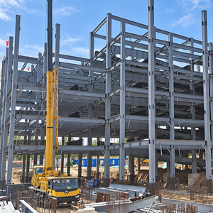 Bâtiment de bureau modulaire préfabriqué en acier avec mur en béton préfabriqué - Product Image 2